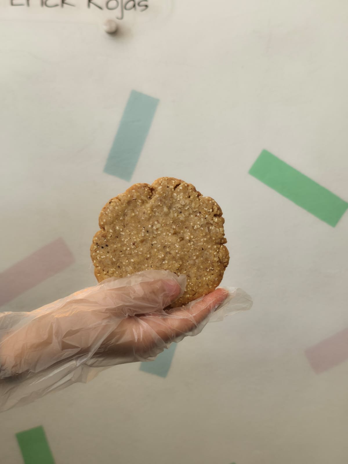 Galleta de amaranto y nuez