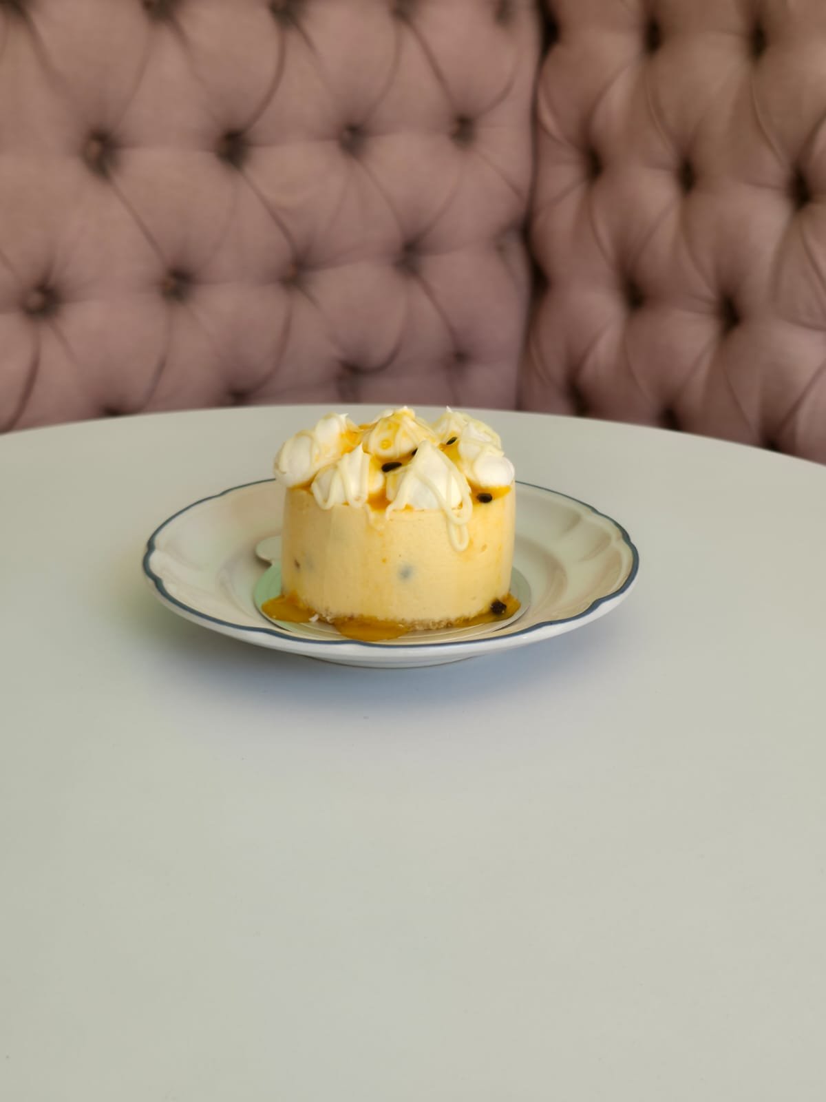 Cheesecake de maracuyá